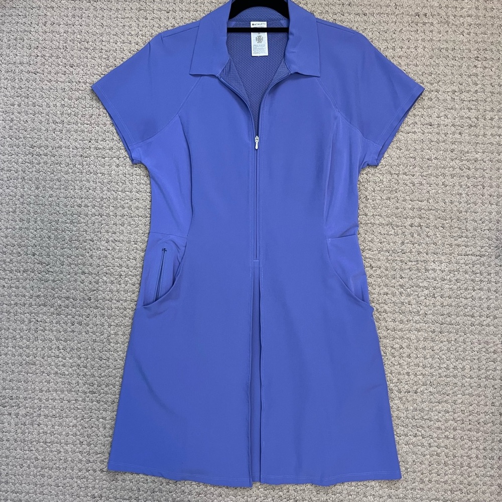 Athleta Fairway Dress Dark Adonis Blue S Small